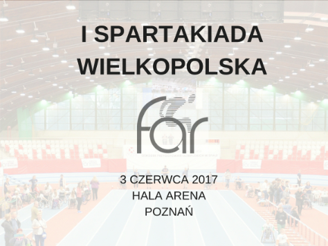 MIniatura plakat I sprartakiada wielkopolska