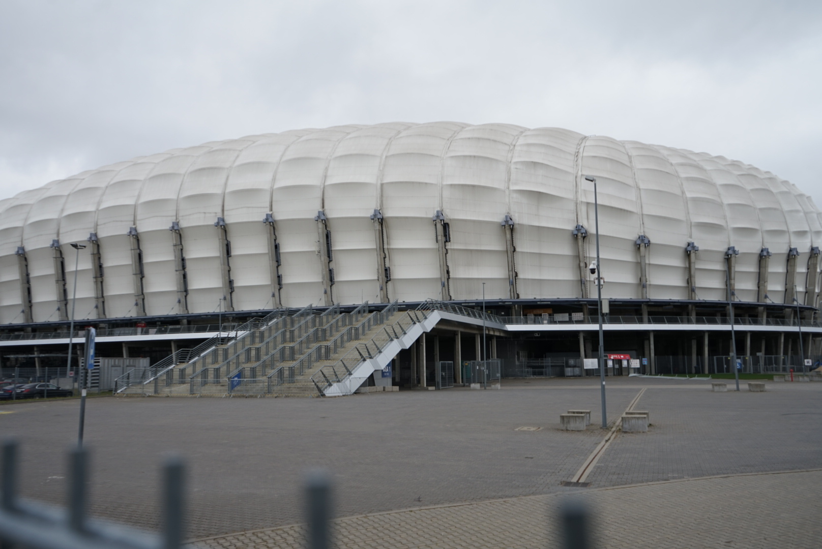 Enea Stadion - widok z zewnątrz