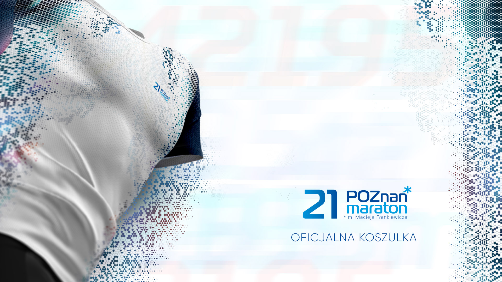 Oficjalna koszulka 21 Poznań Maraton