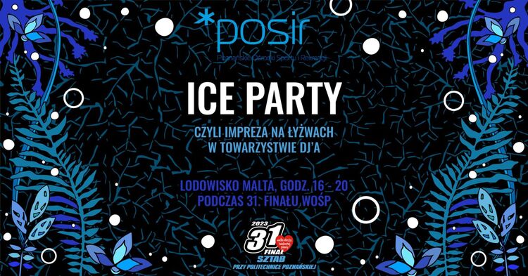 Plakat ICE Party