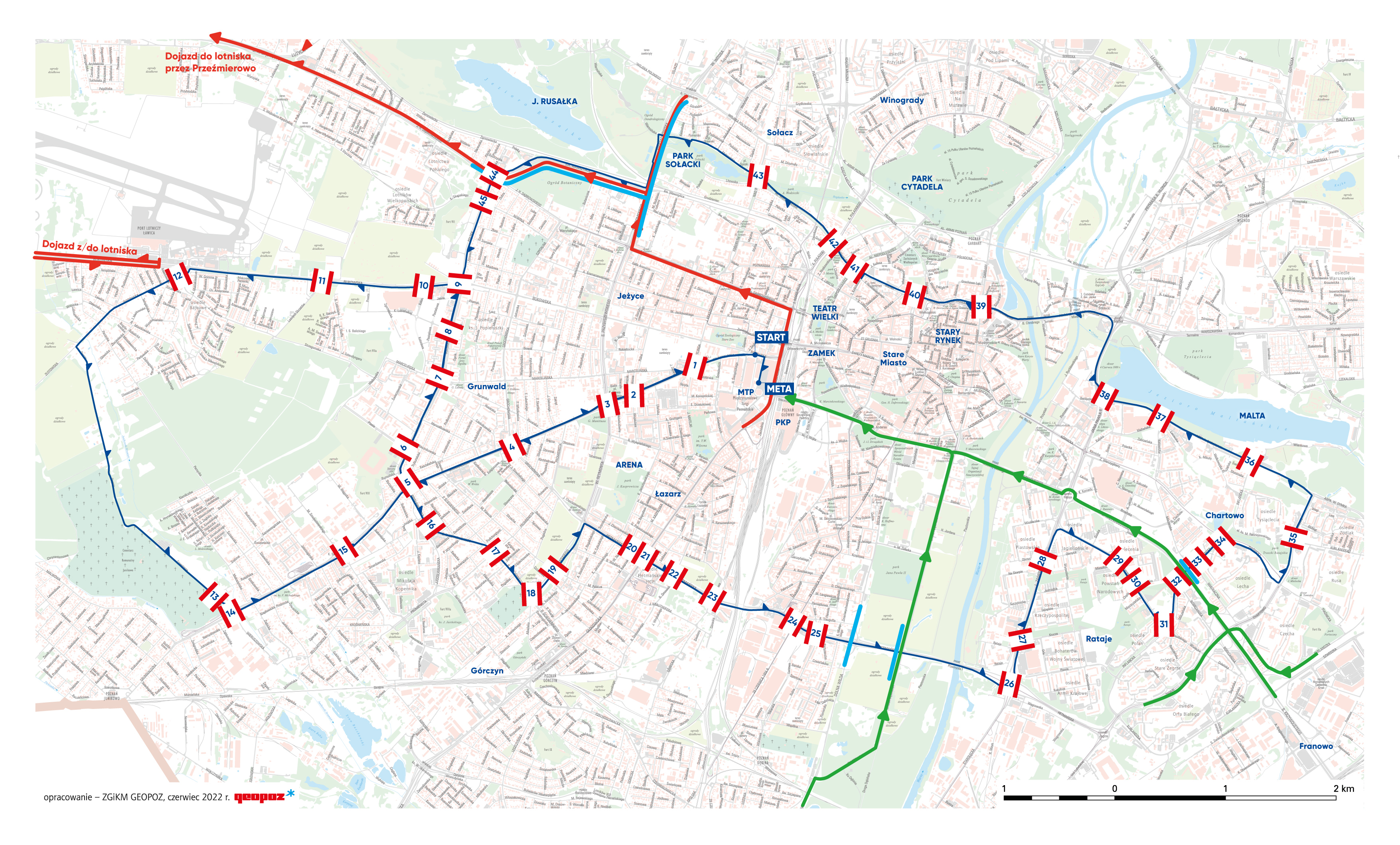 23m Poznan Maraton 2024m empty utrud