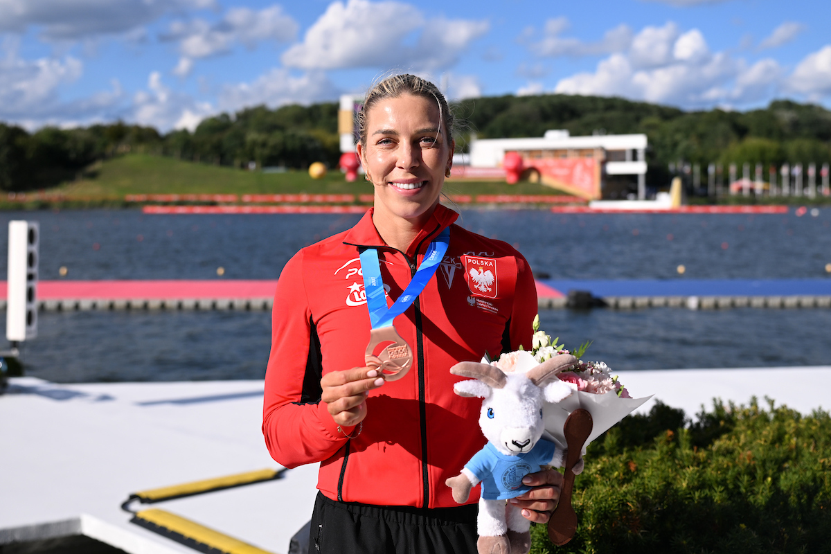 Anna Puławska wywalczyła brązowy medal na mistrzostwach świata w kajakarstwie na poznańskiej Malcie