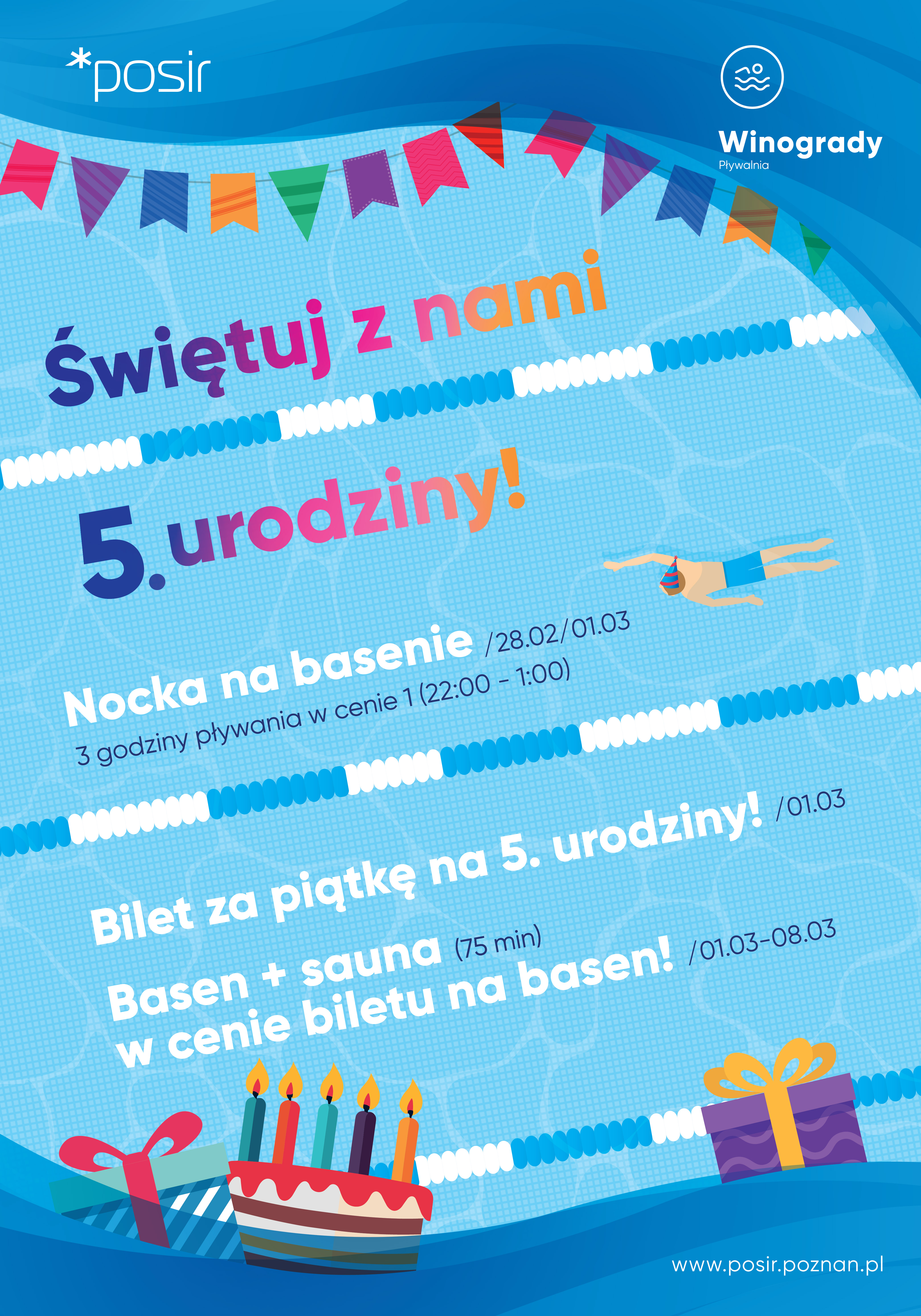 plakat urodziny winogrady B1 3