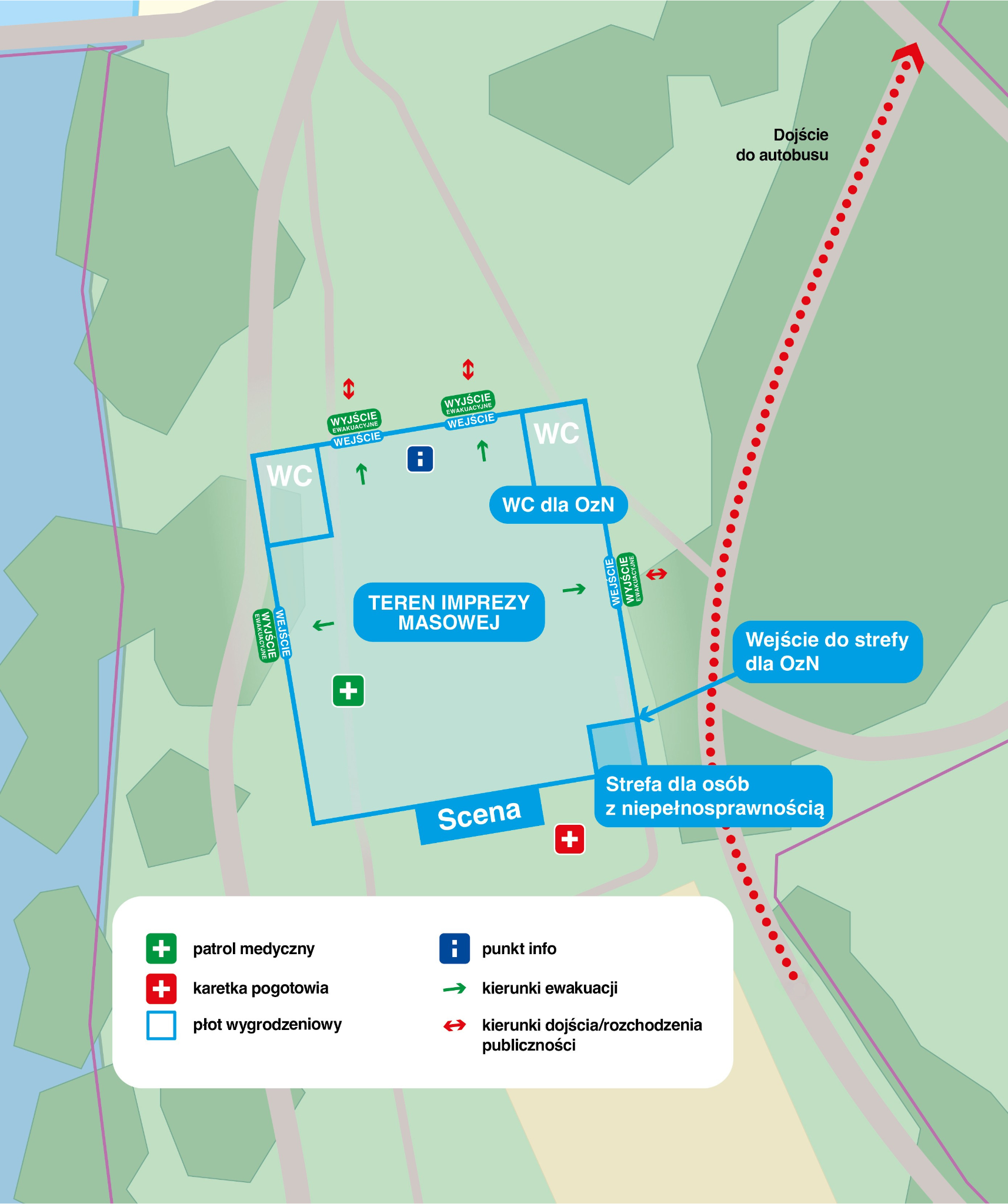 Mapka koncertów Na Falach