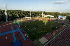 Stadion Golęcin - widok ogólny z lotu ptaka (fot. A. Ciereszko)
